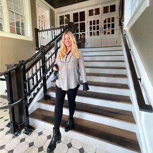 Free People Pebble Crepe Top